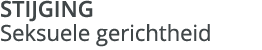 stijging Seksuele gerichtheid