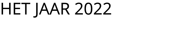 het jaar 2022
